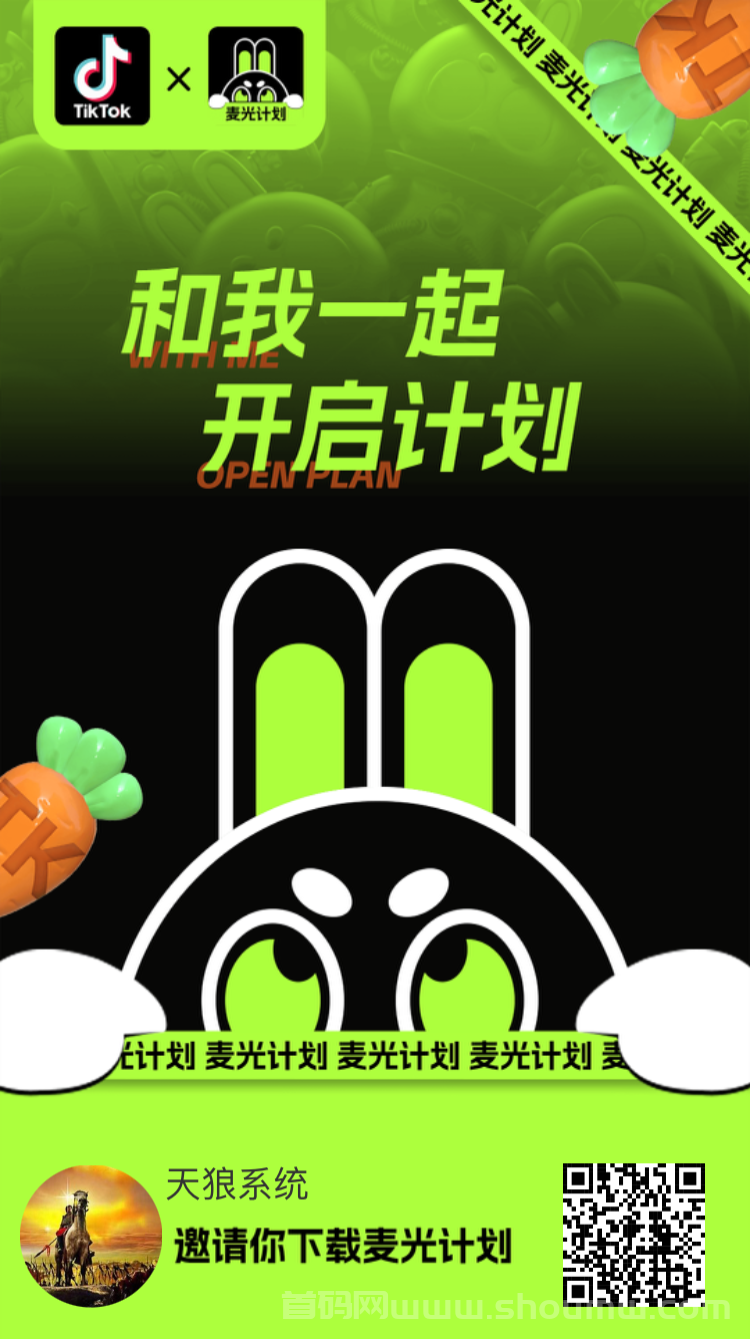 麦光计划扶持无限代，稳定润米项目！
